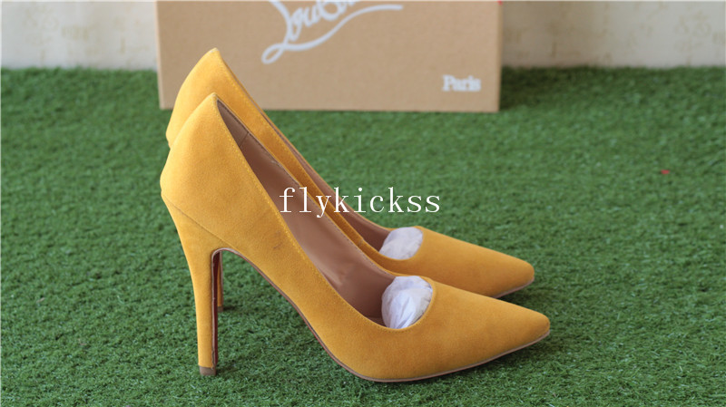 Christian Louboutin High Heels Yellow